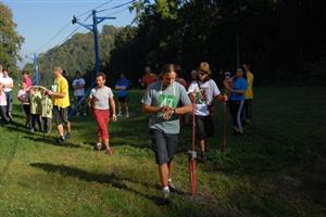 Do souboje s kopcem na Červeném kameni se letos pustilo pětačtyřicet účastníků akce ’Mount Everest’.
FOTO: DAVID MACHÁČEK
