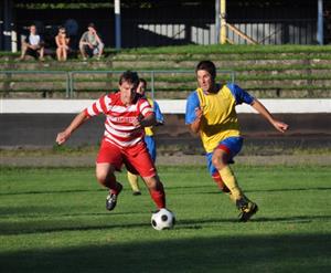 Kopřivnický fotbalový tým bude muset na jaře hodně zabrat, aby napravil nevalnou podzimní reputaci. 
FOTO: JANA FEILHAUEROVÁ