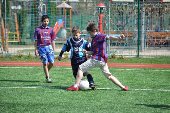 ZŠ Emila Zátopka se stala vítězem okrskového kola McDonald’s Cupu 4. a 5. tříd.
FOTO:JANA FEILHAUEROVÁ