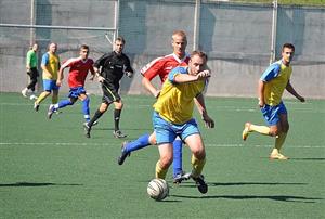 Kapitán Michal Mička se v utkání s B týmem Nového Jičína nakonec do střelecké listiny nezapsal. K brance byl blízko za nerozhodného stavu v poslední minutě zápasu.
FOTO: JANA FEILHAUEROVÁ