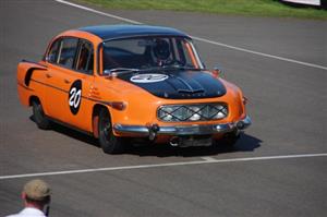 Oranžový vůz bratří Hajdušků bylo v anglickém Goodwoodu i přes velice dobrou konkurenci pořádně vidět.
FOTO: ARCHIV