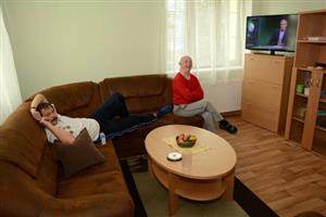 V chráněném bydlení ve vilce na ulici Záhumenní našlo na začátku března domov deset lidí s různým stupněm mentálního postižení.
FOTO: DAVID MACHÁČEK