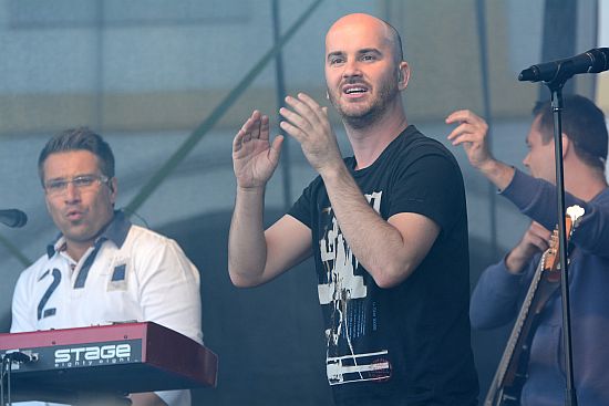 Koncertem slovenské kapely No Name na zaplněném náměstí vyvrcholily první Lašské hry, jejichž hostitelským městem byl Příbor.
FOTO: DAVID MACHÁČEK