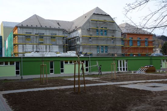 Rekonstrukce ZŠ dr. Milady Horákové se chýlí ke konci. Stavební práce by měly být dokončeny v polovině měsíce.
FOTO: DAVID MACHÁČEK