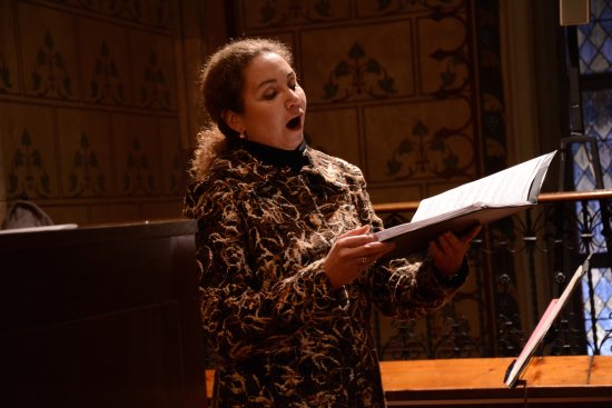 Sopranistka Pavla Vykopalová společně s trumpetistou Vlastimilem Bialasem a varhaníkem Martinem Jakubíčkem vystoupili na koncertu Laudate Dominum v kostele sv. Bartoloměje.
FOTO: D. MACHÁČEK