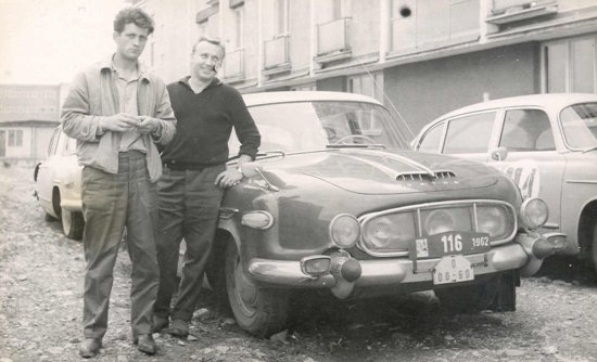 Posádka Čechmánek - Mohyla krátce před startem závodu „Rallye Vltava“.
FOTO: ARCHIV