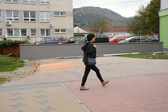 Zídka, která přehradila frekventovaný chodník u místní polikliniky, bude důvodem místního šetření v rámci aktuálně probíhajícího řízení o dodatečném povolení stavby.
FOTO: DAVID MACHÁČEK