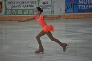 Tamara Urbanová jede volnou jízdu na VC Kopřivnice.
FOTO: KRISTINA ČABLOVÁ