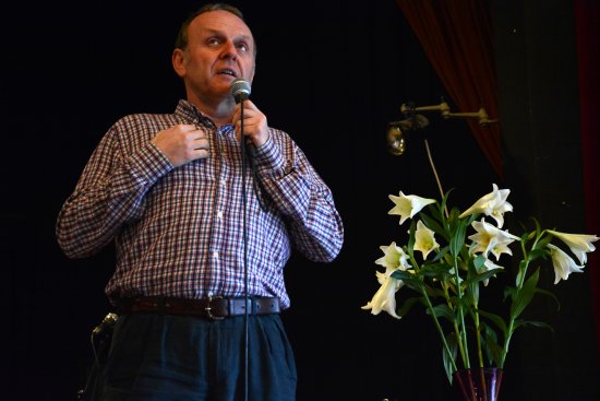 Jaroslav Dušek v pořadu na podporu aktivit Purpury mluvil nejen o svých pobytech ve tmě, ale i o setkávání s autisty.
FOTO: DAVID MACHÁČEK