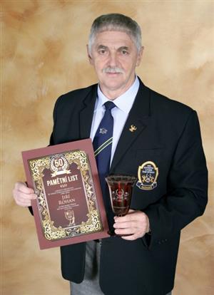 Jiřího Rohana ocenil Český svaz kulturistiky a fitness za jeho přínos do tohoto sportovního odvětví.
FOTO: FOTOATELIÉR KDK