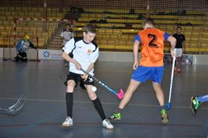 V okresním finále ve florbale si účast v krajském finále vybojovali žáci ZŠ Alšova. Michal Nepustil (na fotce) se na tomto úspěchu také podílel.
FOTO: KRISTINA ČABLOVÁ