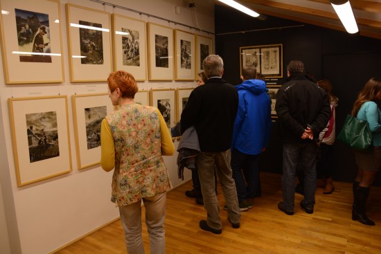 Výstava Burianových prací ze sbírek zdejší radnice a muzea byla zahájena v den stodesátého výročí narození slavného malíře a ilustrátora.
FOTO:DAVID MACHÁČEK