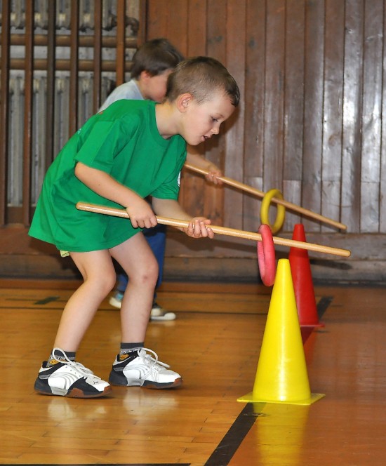 Projekt Děti na startu pod hlavičkou ASK Tatra se zaměřuje na všestranný pohybový rozvoj dětí.
FOTO: KRISTINA ČABLOVÁ