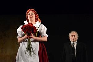 Inscenace dramatu Maryša v podání brněnského HaDivadla se stala divácky nejúspěšnějším titulem 30. ročníku přehlídky netradičního divadla Kopřiva.
FOTO: DAVID MACHÁČEK