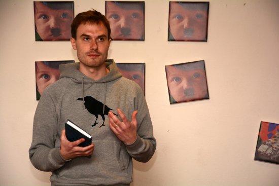 Marek Šindelka přijel do Kopřivnice se svou novelou Únava materiálu jen pár týdnů poté, co za ni získal Magnesii Literu.
FOTO: DAVID MACHÁČEK