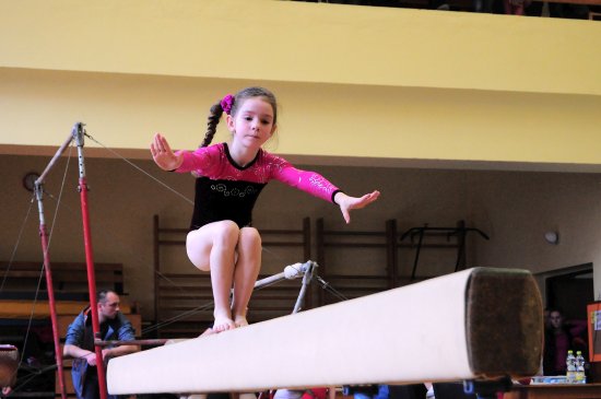 Sofie Valášková (GK TJ Sokol Kopřivnice) obsadila v domácím závodě Brnkačka 2017 v kategorii Žabek (r. 2009) pátou příčku.
FOTO: KRISTINA ČABLOVÁ