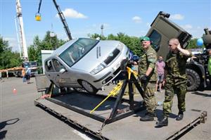 Součástí doprovodného programu víkendových Kopřivnických dnů techniky bude i simulátor převrácení či nárazu v osobním voze.
FOTO: DAVID MACHÁČEK