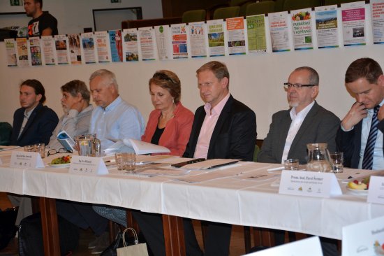 Hodnotitelská komise Rady vlády pro udržitelný rozvoj v čele s Ivem Bělonohým přijela posoudit, zda Kopřivnice splňuje podmínky pro obhajobu kategorie B Zdravých měst.
FOTO: DANA HOĎÁKOVÁ