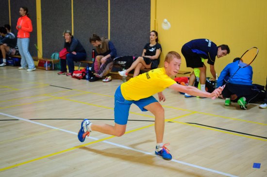 Martin Slíva (BK Kopřivnice) se podílel na výhrách nad Opavou a nad Ostravou jedním bodem ve dvouhře a dvěma body ve čtyřhře.
FOTO: TOMÁŠ DAVID
