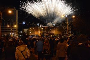 Novoroční ohňostroj byl prvním bodem letošních oslav 70. výročí povýšení Kopřivnice na město. Kompletní přehled přinese brožura na konci měsíce.
FOTO: DAVID MACHÁČEK