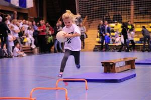 Akce Sportujeme s Emílkem pořádané ZŠ E. Zátopka se zúčastnilo šest mateřských škol a v obou disciplínách zvítězila MŠ Francouzská.
FOTO: KRISTINA ČABLOVÁ
