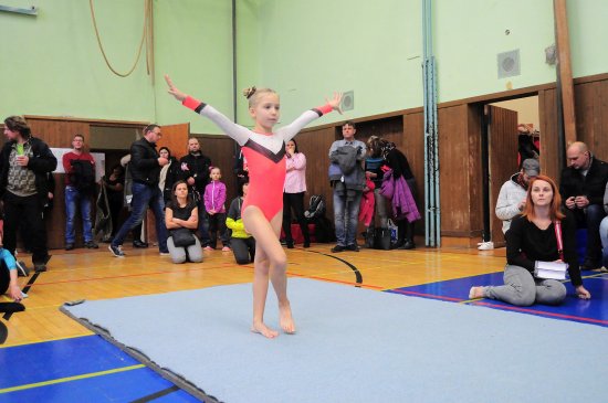 Tradičního Mikulášského dvojboje, závodu v gymnastice dívek, se zúčastnilo celkem 155 závodnic z celé Moravy a Slezska.
FOTO: KRISTINA ČABLOVÁ