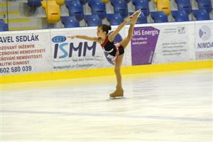 Eliška Kubáňová (FSC Kopřivnice) jela na Malé ceně v kategorii nejmladších žaček, ale v Českém poháru byla třetí v kategorii nováčci starší dívky.
FOTO: DAVID MACHÁČEK