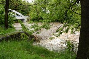Až na druhý stupeň povodňové aktivity vystoupala minulý týden řeka Lubina. Velká voda se ale udržela v korytě a nenapáchala příliš škod.
FOTO: DAVID MACHÁČEK