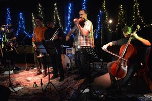 Příznivci produkce místních kapel si před Vánoci přišli do Katolického domu rozbalit nečekaný dárek v podobě koncertu skupin Lu a Nierika, které již léta nekoncertují.
FOTO: DAVID MACHÁČEK