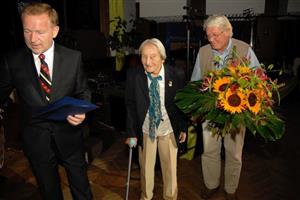 V roce 2012 se v Kopřivnici kromě Běhu rodným krajem Emila Zátopka uskutečnila také oslava 90. narozenin Dany Zátopkové. 
FOTO: DAVID MACHÁČEK