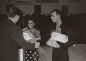 Dvacátý devátý ročník taneční soutěže Tatra  vyhrál v latinskoamerické kategorii dnes populární porotce Star Dance Zdeněk Chlopčík s partnerkou Brigitou Fürsterovou.
FOTO: VLADISLAVA SLOVÁKOVÁ