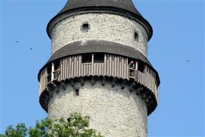 Dělníci už pracují na opravách vyhlídkového ochozu Trúby. První etapa prací by měla skončit v polovině června a pokračovat se bude po prázdninách.
FOTO: DAVID MACHÁČEK