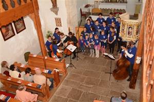 Součástí programu Noci kostelů u sv. Kateřiny bylo i vystoupení dětské scholy ze Štramberka.
FOTO: DAVID MACHÁČEK