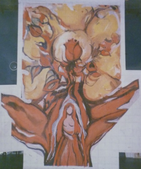 Návrh mozaiky.
FOTO: Zemský archiv Opava