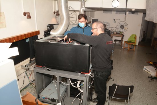 Po obnovení provozu kina se kopřivničtí diváci mohou těšit na vyšší kvalitu obrazu. Čeká je nové plátno i projektor. Změnil se i systém pro promítání 3D filmů.
FOTO: DAVID MACHÁČEK