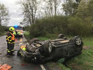 K dopravní nehodě na I/58 vyjížděli hasiči vloni 5. října. V průběhu roku asistovali celkem u 15 nehod.
FOTO: JSDH KOPŘIVNICE