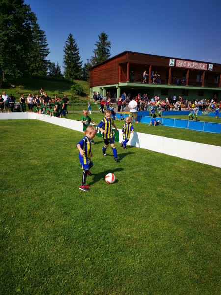 Celkem 17 týmů předpřípravek se utkalo na hřišti ve Veřovicích, o výsledky ale nešlo, odměněni byli nakonec všichni malí fotbalisté a fotbalistky.
FOTO: FC KOPŘIVNICE