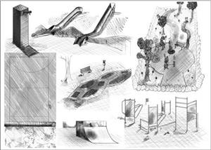 Nákresy jednotlivých projektů ucházejících se o hlasy Kopřivničanů ve třetím ročníku Ko-projektů. Lidé mohou své favority podpořit do 15. listopadu.
REPRO: ORM