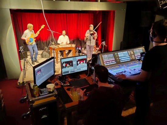 Během tvrdého lockdownu vysílal kulturní dům koncerty vybraných kapel živě po internetu.
FOTO: DAVID MACHÁČEK