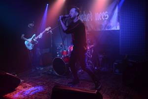 Kopřivnický EF Club má za sebou první živé koncerty. V sobotu se místnímu publiku představila mimo jiné brněnská kapela Crooket Nees.
FOTO: DAVID MACHÁČEK