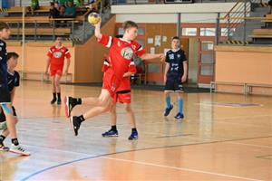 Matyáš Pekar vstřelil během republikového finále 40 branek, byl nejlepším střelcem družstva ZŠ E. Zátopka, a značně se tak podílel na celkovém vítězství.
FOTO: KRISTINA ČABLOVÁ