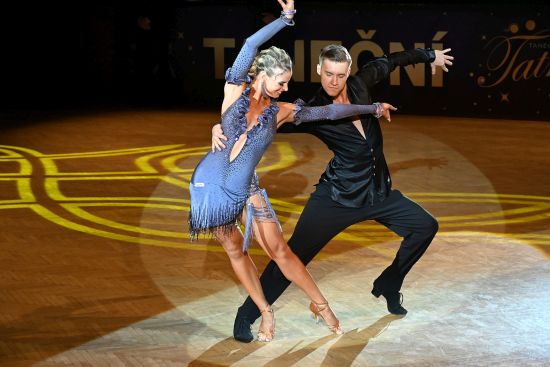 Parket 54. ročníku taneční soutěže Tatra opanoval brněnský pár Petr Novák a Nela Kosková.
FOTO: DAVID MACHÁČEK
