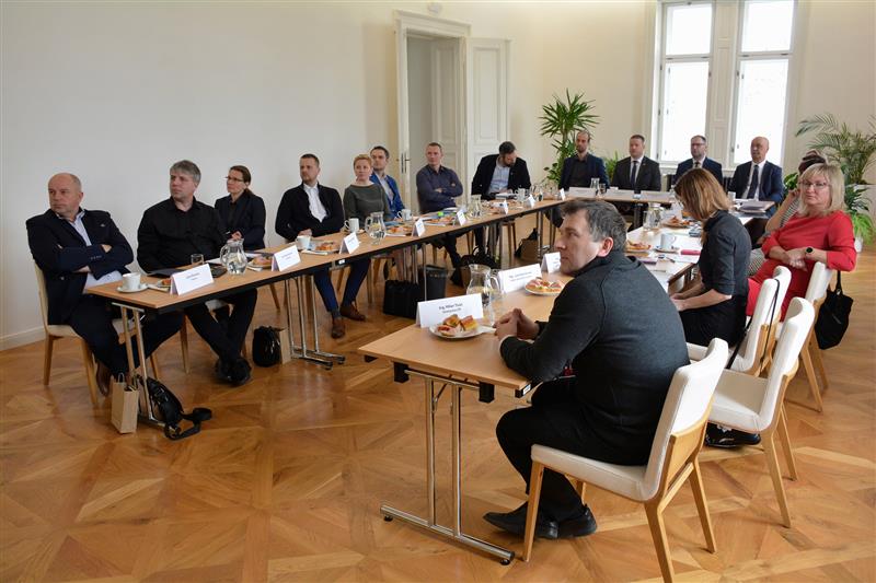 Poprvé v aktuálním volebním období hostila Kopřivnice starosty všech obcí ORP Kopřivnice na pravidelném pracovním jednání. FOTO: DAVID MACHÁČEK