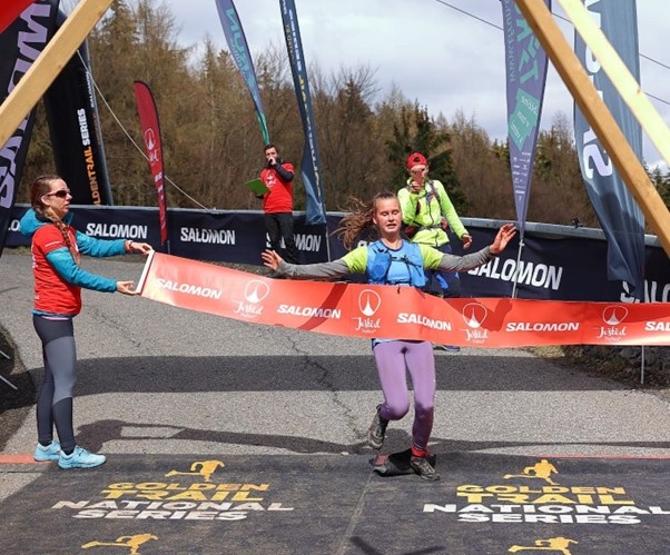 Anička Slívová mistryní ČR ve skyruningu U18