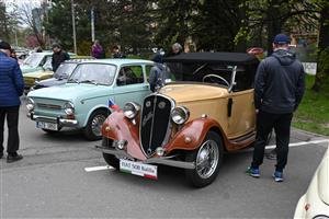 Nejstarší vůz zúčastněný na srazu fanoušků italských automobilových značek byl Fiat 508 Balilla z roku 1935. FOTO: DAVID MACHÁČEK