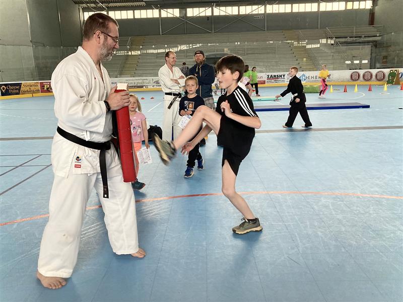 Na akci Žijte s námi sportem si přišly vyzkoušet různé aktivity téměř dvě stovky zájemců. FOTO: SOŇA SMOLÁKOVÁ