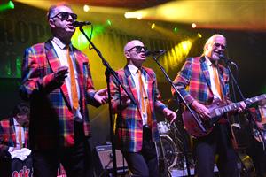 Celodenní hudební program připravený u příležitosti Evropského svátku hudby vyvrcholil po jednadvacáté hodině vystoupením ostravského Rock & Roll Bandu Marcela Woodmana. Kapela, která dokáže strhnout svou propracovanou pódiovou show a vlastními coverz