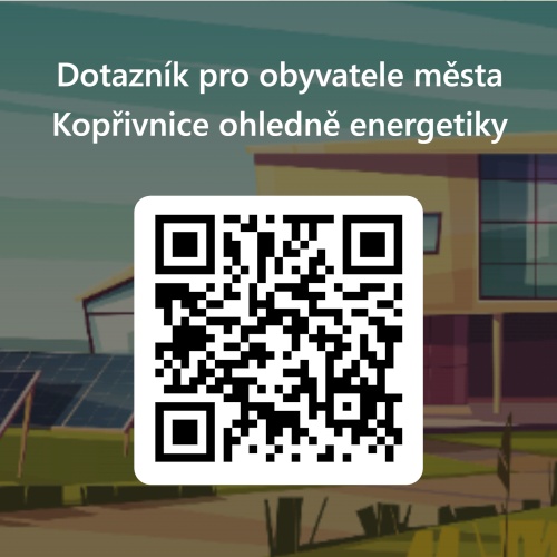 QR kód - dotazník ohledně energetiky