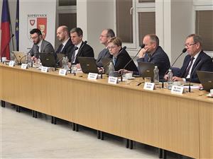 Poprvé v letošním roce se sešlo kopřivnické zastupitelstvo, jeho členové se zabývali především rozsáhlou úpravou rozpočtu, ale schválili i akční plán rozvoje města. FOTO: DAVID MACHÁČEK