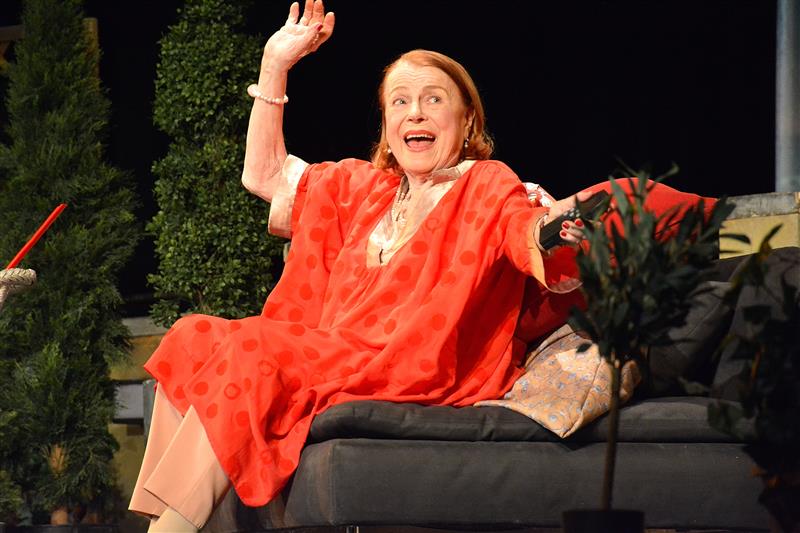 Hořká komedie Pusťte mě ven! s Ivou Janžurovou v hlavní roli bude patřit k vrcholům letošního divadelního předplatného kulturního domu. Herečka bavila publikum i přes mírnou zdravotní indispozici.